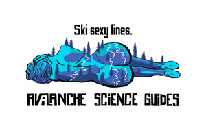 Sticker - Ski Sexy Lines - (woman)