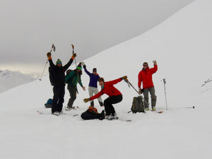 2-Day Backcountry Ski Guiding with INTRODUCTION to Backcountry Travel Course (up to 6 participants)