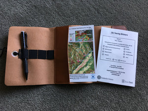Leather case for Avalanche Science Bitacora